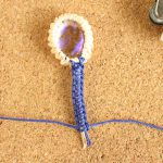 マクラメ石包みバチカンの作り方